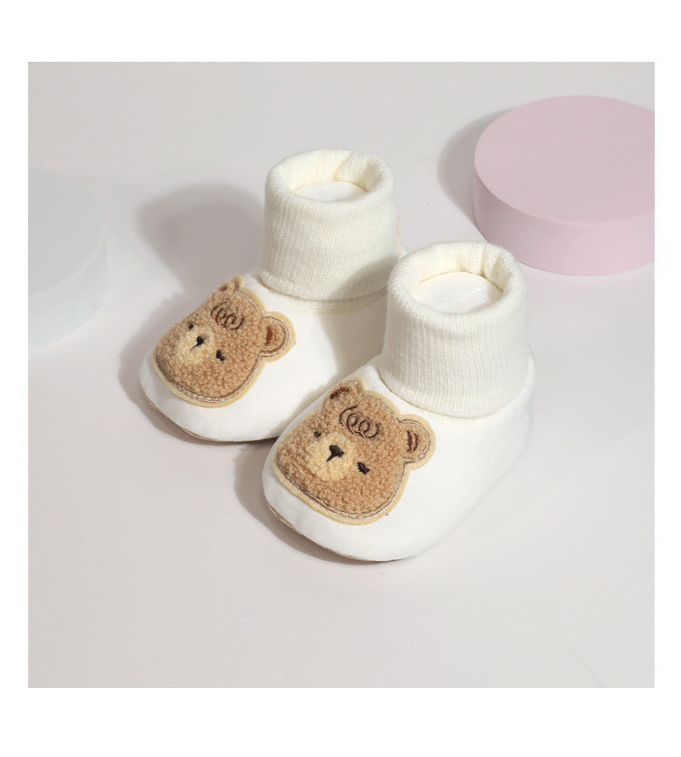 High Bear Babies' Socks Baby Soft-soled Pure Cotton Shoes