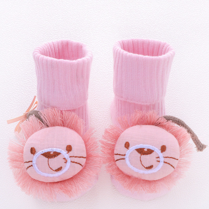 Newborn Baby Double Needle Non-slip Not Feel Tight With Feet Room Socks
