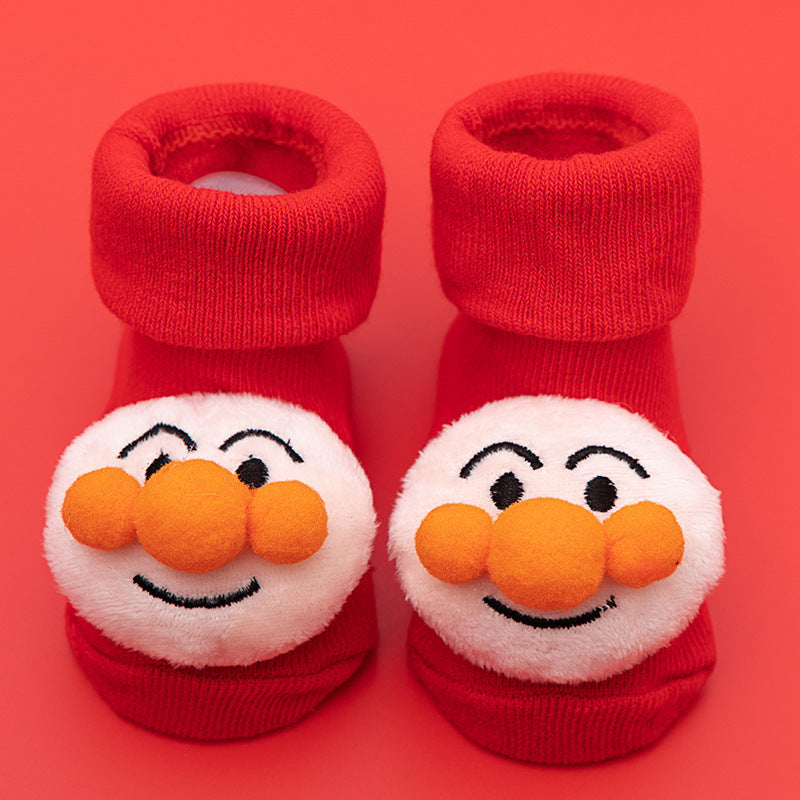 Newborn Baby Double Needle Non-slip Not Feel Tight With Feet Room Socks
