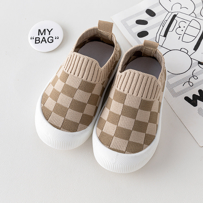 Baby Toddler Shoes Soft-soled Non-slip Breathable Can't Fall Off