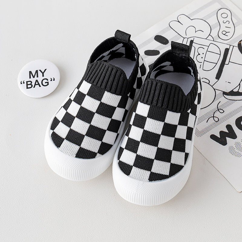 Baby Toddler Shoes Soft-soled Non-slip Breathable Can't Fall Off
