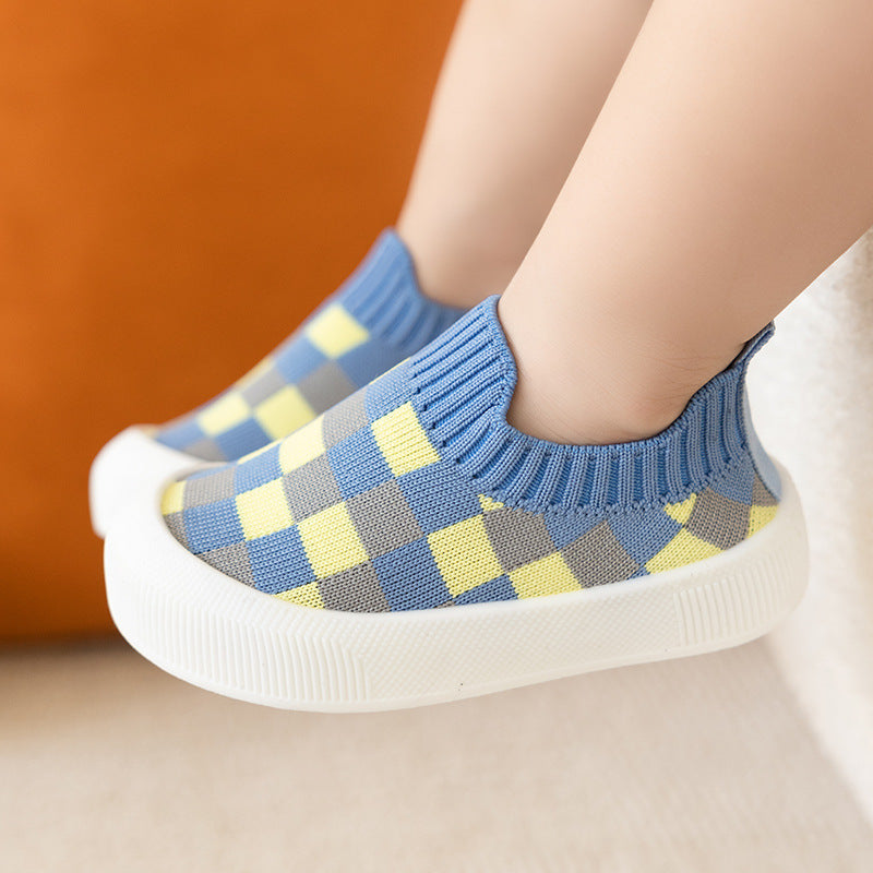 Baby Toddler Shoes Soft-soled Non-slip Breathable Can't Fall Off