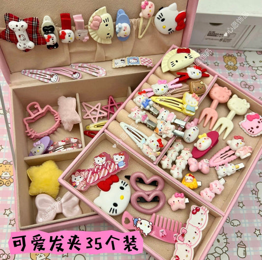 35 Cute Hair Clips — The perfect gift for daughters, friends, or yourself.
Soft pastel colors, cute designs, secure grip, and endless styling options.