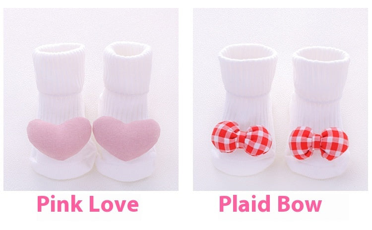 Newborn Baby Double Needle Non-slip Not Feel Tight With Feet Room Socks