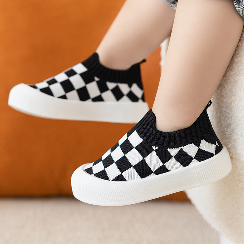 Baby Toddler Shoes Soft-soled Non-slip Breathable Can't Fall Off