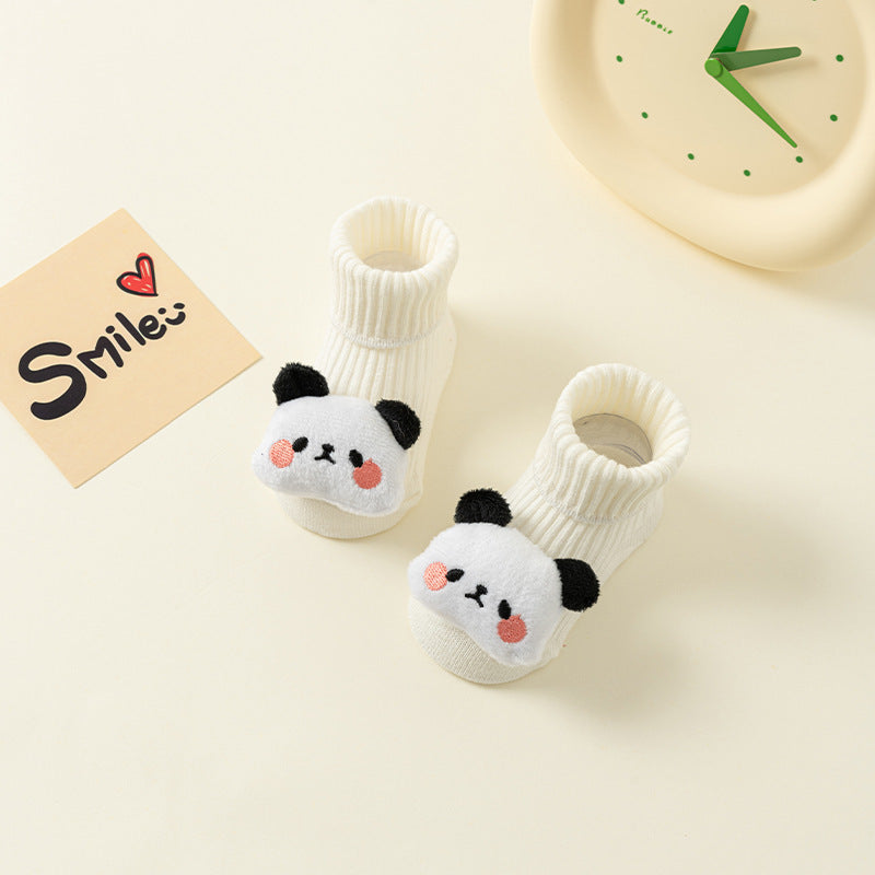 Newborn Baby Double Needle Non-slip Not Feel Tight With Feet Room Socks