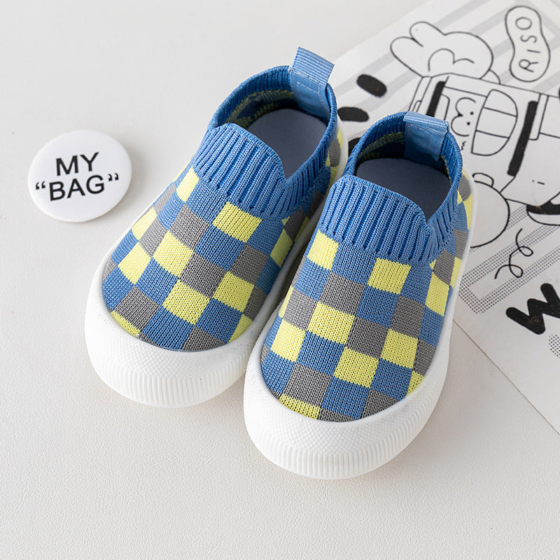 Baby Toddler Shoes Soft-soled Non-slip Breathable Can't Fall Off